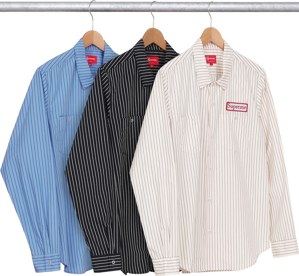 Striped Work Shirt